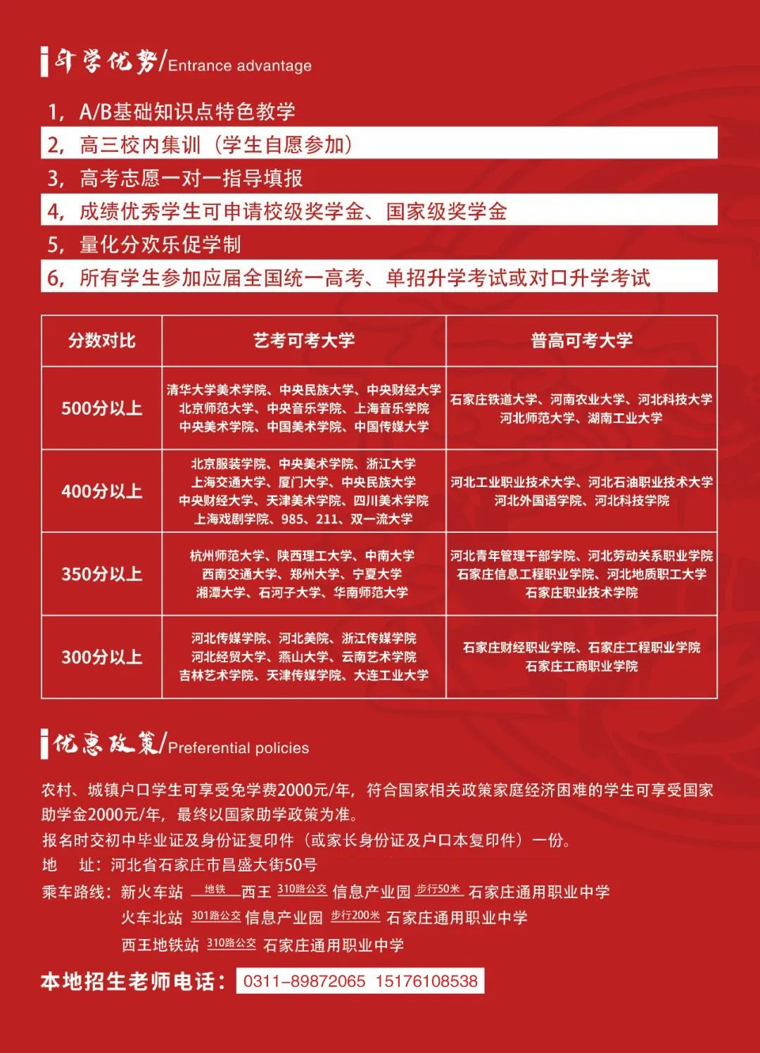 榜样领航,青春筑梦--石家庄通用职业中学举行国家奖学金颁奖典礼